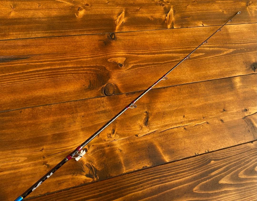 ジギングセット　船釣り　海釣り　3ピースパックロッド　Fujiガイド タイラバ