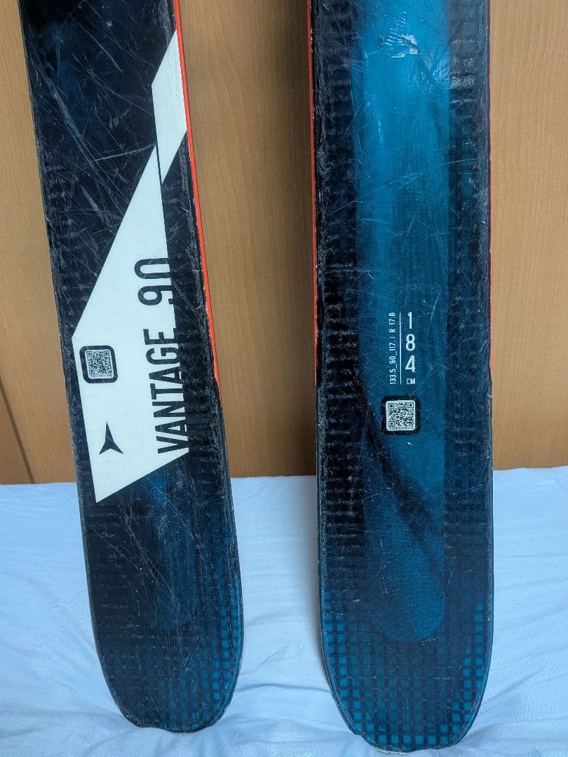 スキー ATOMIC VANTAGE 90 CTI 184cm R17.8
