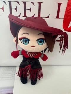 氷川きよし　kiina ぬいぐるみ&ご当地ストラップ大阪