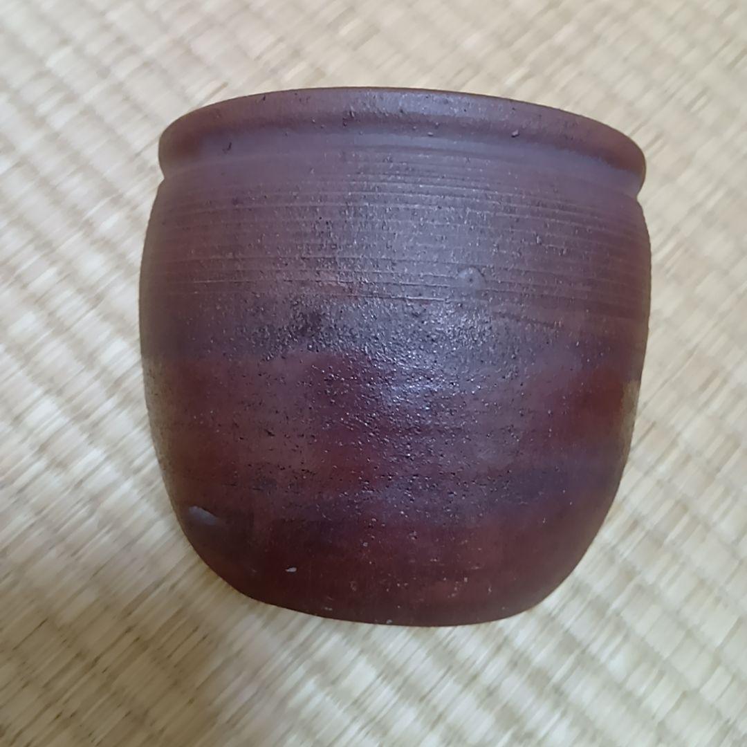 骨董品　備前焼　建水　茶道具　鉢　壺　小物入れ アンティーク　コレクション　陶器