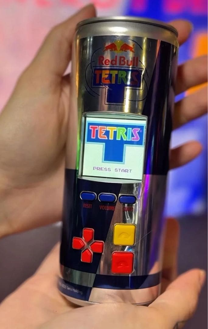 【日本未発売】【未使用】レッドブル　テトリス　ゲーム