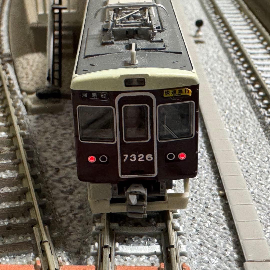 GREENMAX 阪急7000/7300系 先頭車2両増結セット