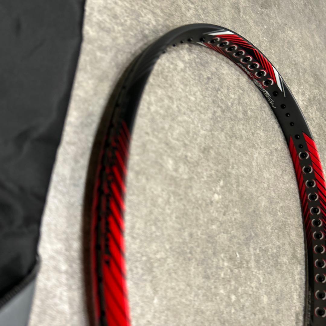 D FORCE V-TOUR新品 1U ソフトテニスラケット ブラック/レッド