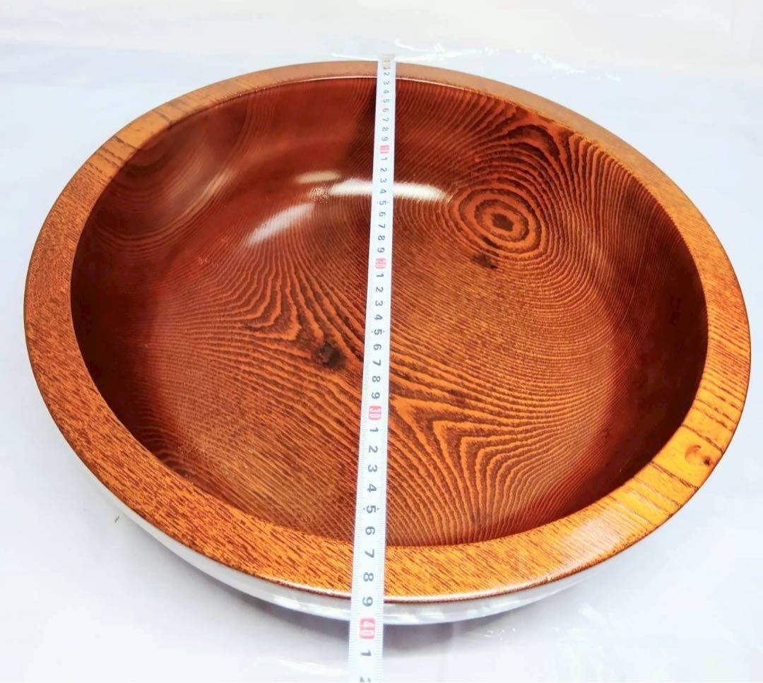 高級　天然木　蕎麦打ち　木鉢　大鉢　ボウル