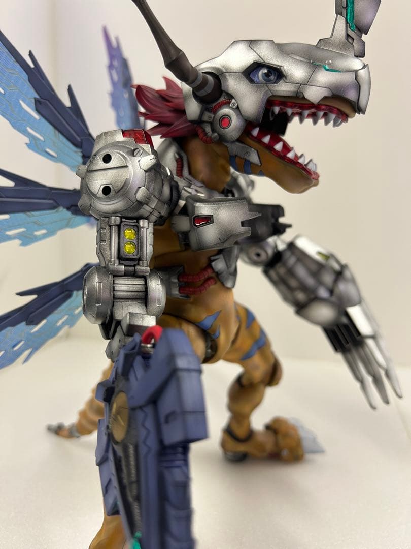 初売り ガンプラ全塗装完成品 デジモンメタルグレイモン
