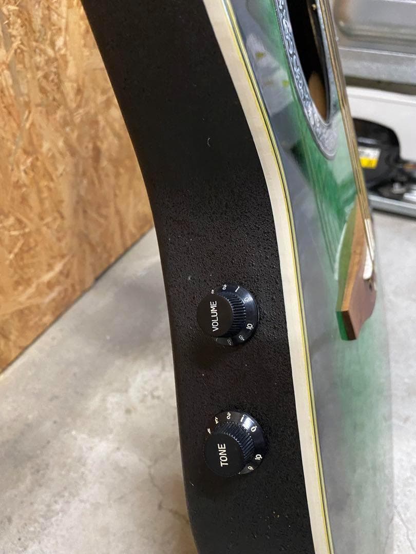 【ギター】ANBOY REA-35E グリーン