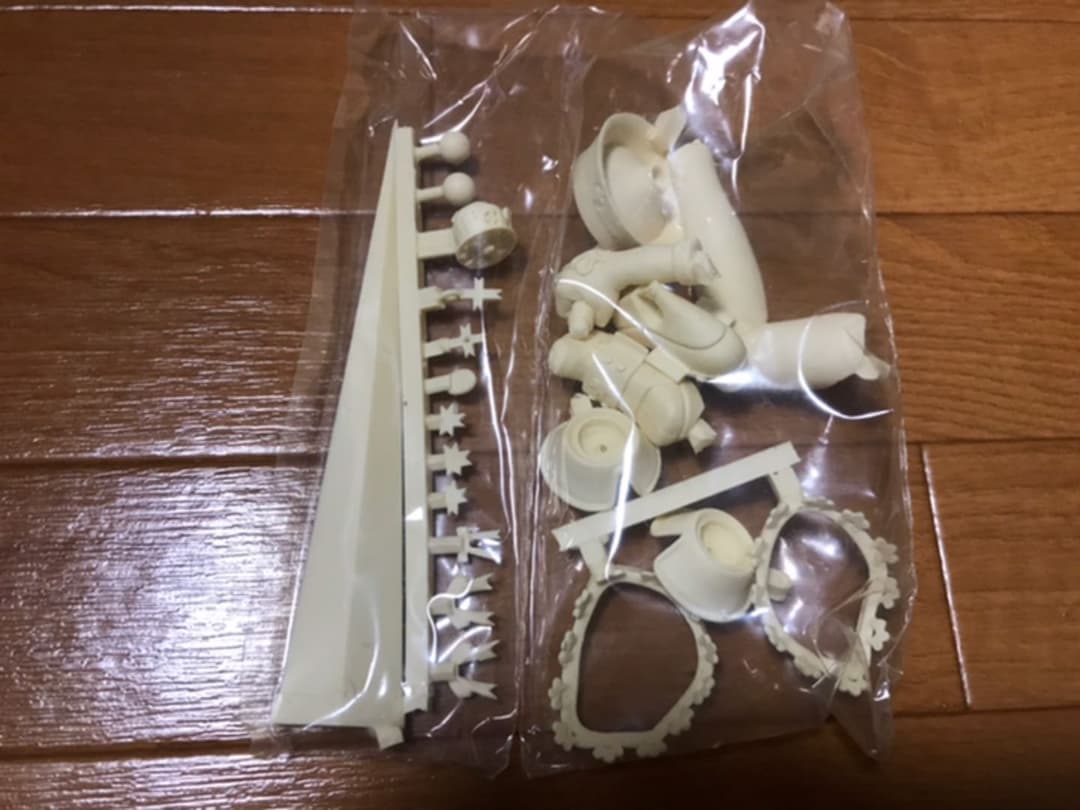 鉄虎竜　ラ・ピュセル　エクレール　ガレージキット　WF