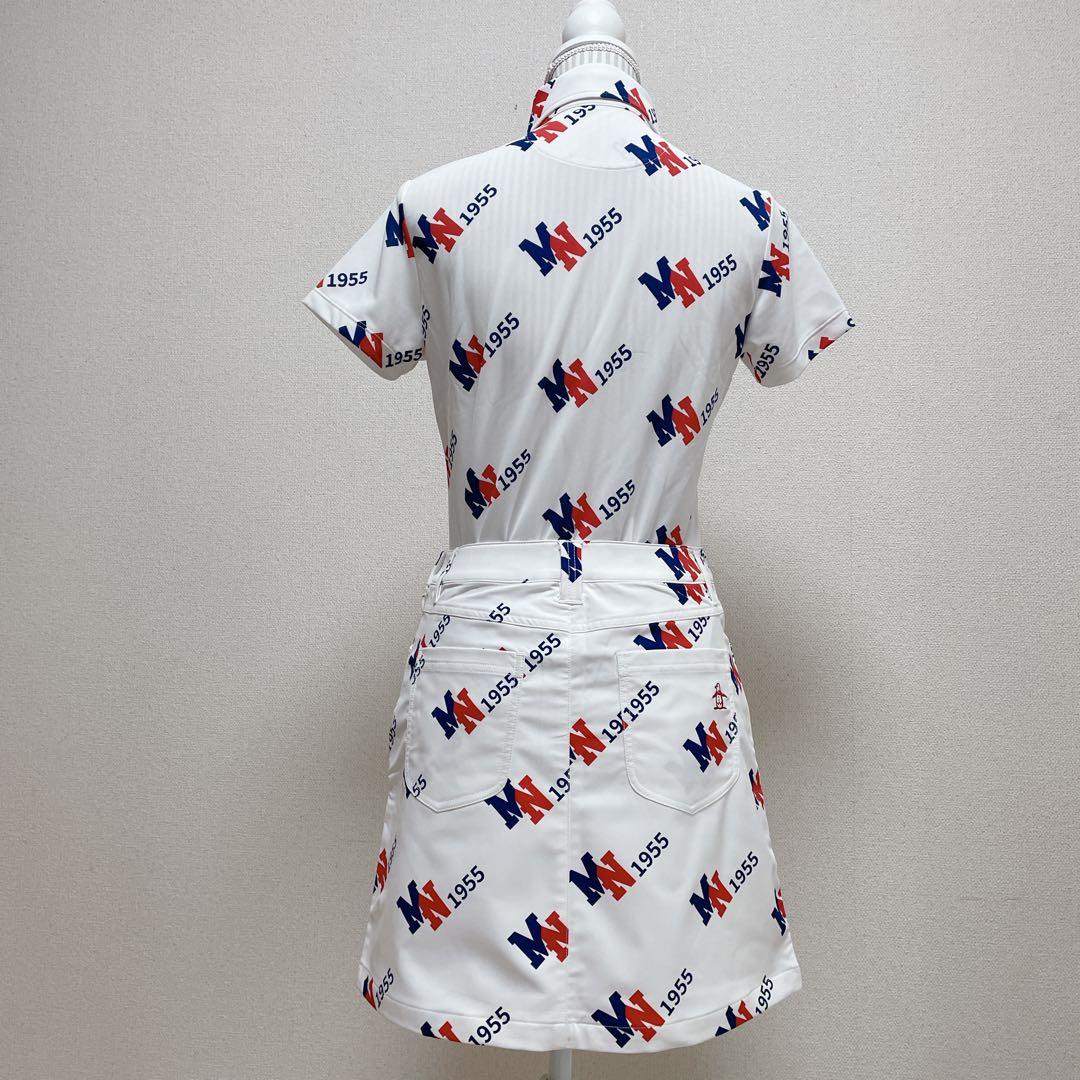 新品タグ付き　マンシングウェア　ゴルフ　セットアップ　半袖シャツ　スカート