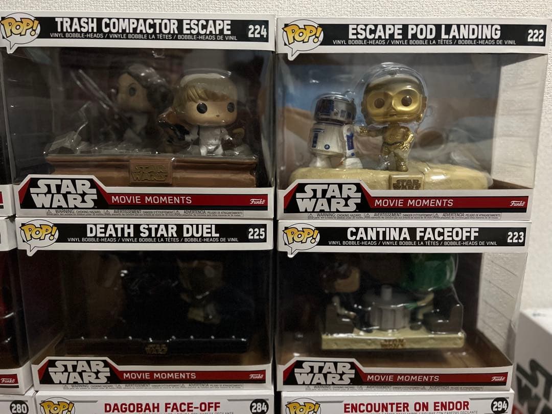 STAR WARS MOVIE MOMENTS フィギュアコレクション　POP