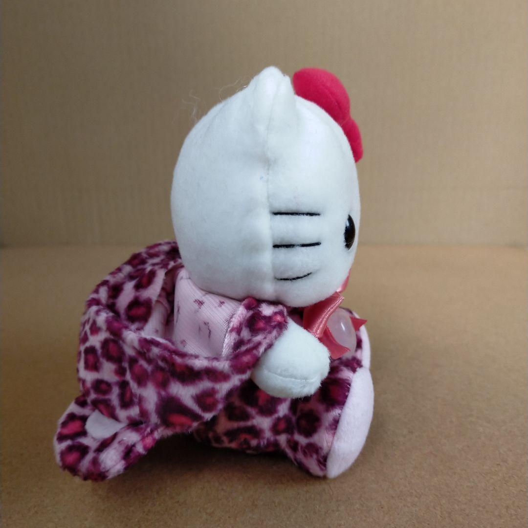 未使用タグ付き ハローキティ ラッキーストーン ぬいぐるみ S ローズクォーツ