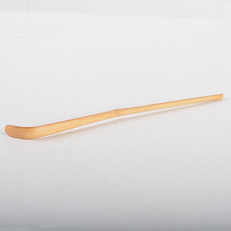 茶道具　宗春作　茶杓　銘「吉祥」　紫野　細合喝堂書付　共筒共箱　Ｃ　6248