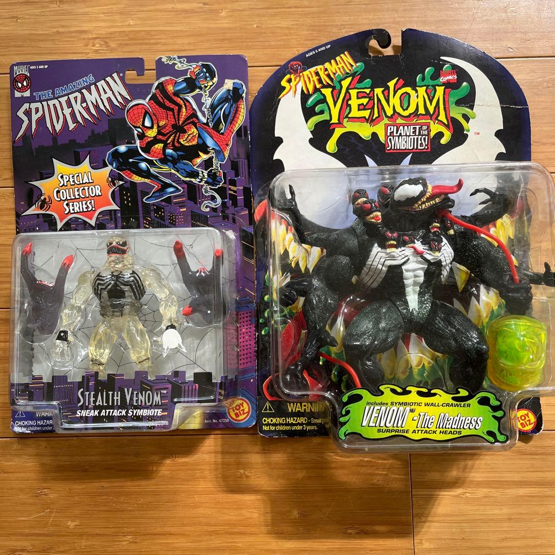 VENOM、SPIDER-MANフィギュア　セール中