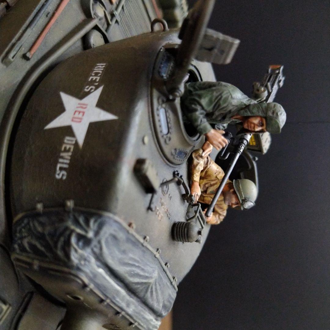 M4EG8 シャーマン戦車 1/35 スケール　朝鮮戦争仕様