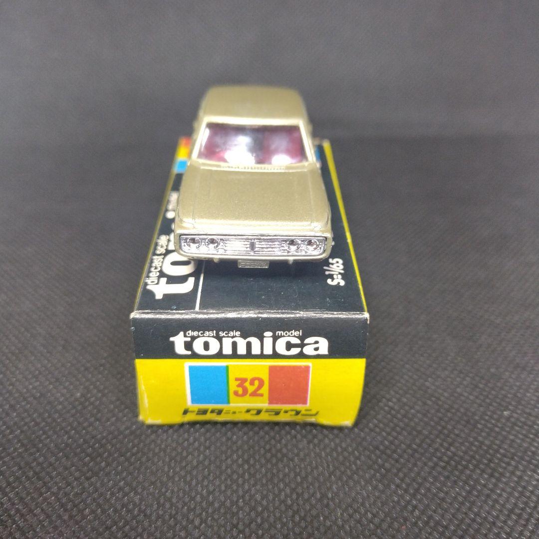 【123】トミカ　黒箱　日本製　トヨタ　ニュー　クラウン　1Eホイール