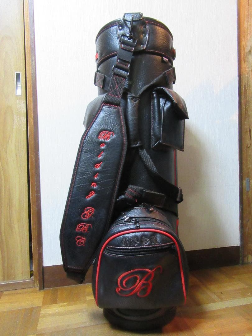 ★☆★訳あり★BELDING★ゴルフバック★黒★☆★