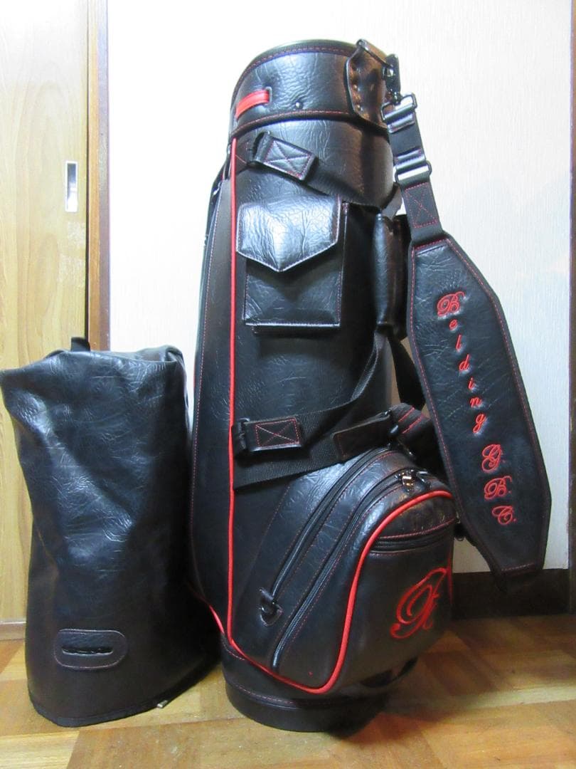 ★☆★訳あり★BELDING★ゴルフバック★黒★☆★