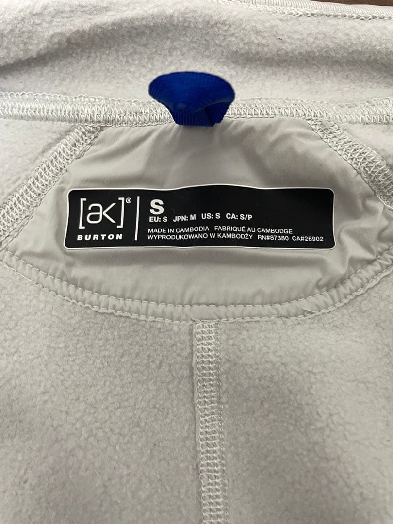 バートン ak レディース フリース ジャケット 白 Burton スノーボード