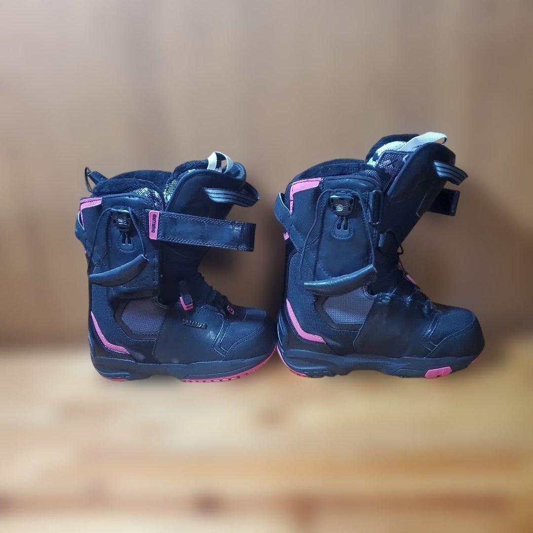 2回使用！DEELUXE スノーボードブーツ 21.5cm! 26171