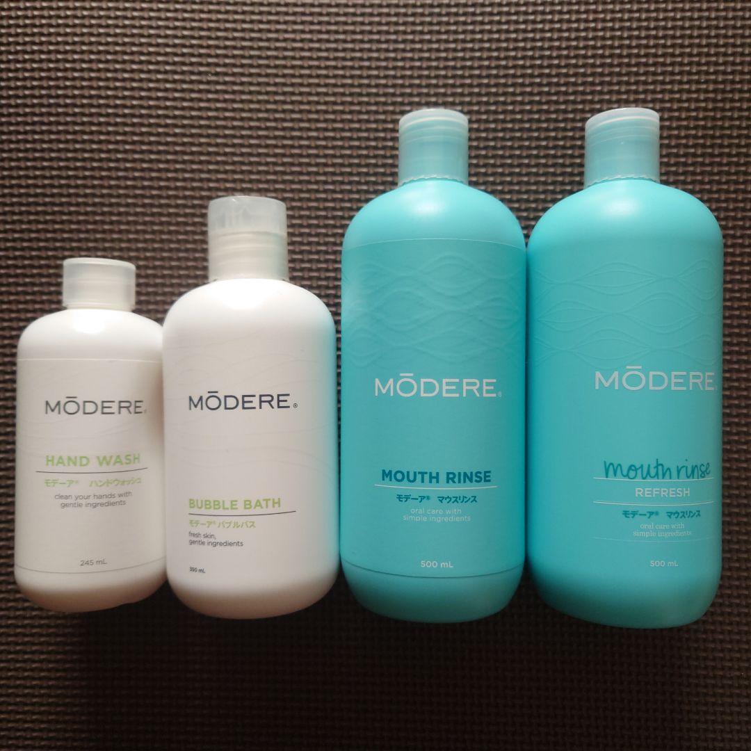 モデーア　 ハンドウォッシュ・バブルバス・マウスリンス2　　　　　 他おまけ付き