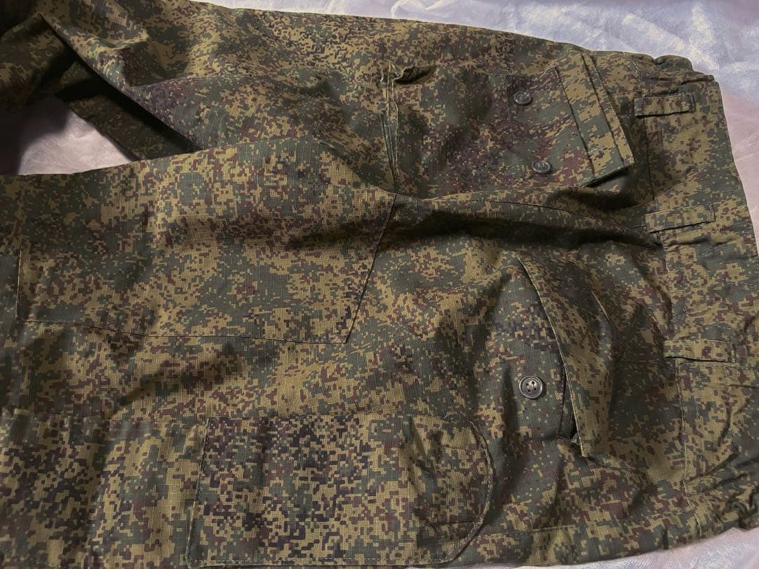 ロシア軍 特殊部隊用 サマースーツ 夏期戦闘服 デジタルフローラ EMR
