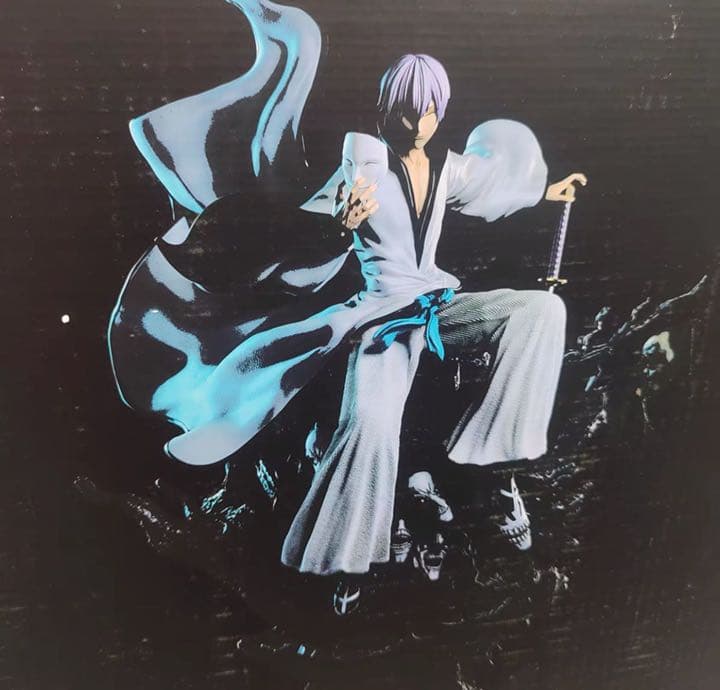 BLEACH 黒衣少年図 市丸ギン ガレージキット ガレキ スタチュー④