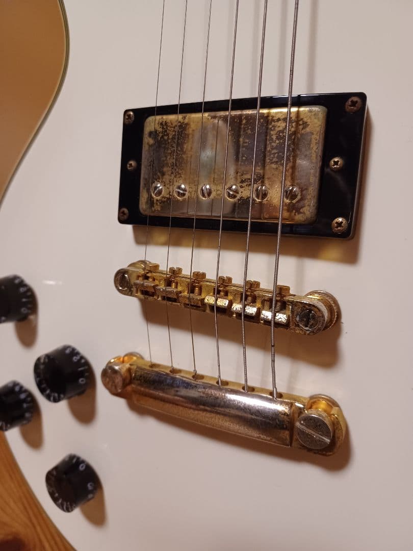 Grass Roots レスポールカスタム　レフティ　ホワイト