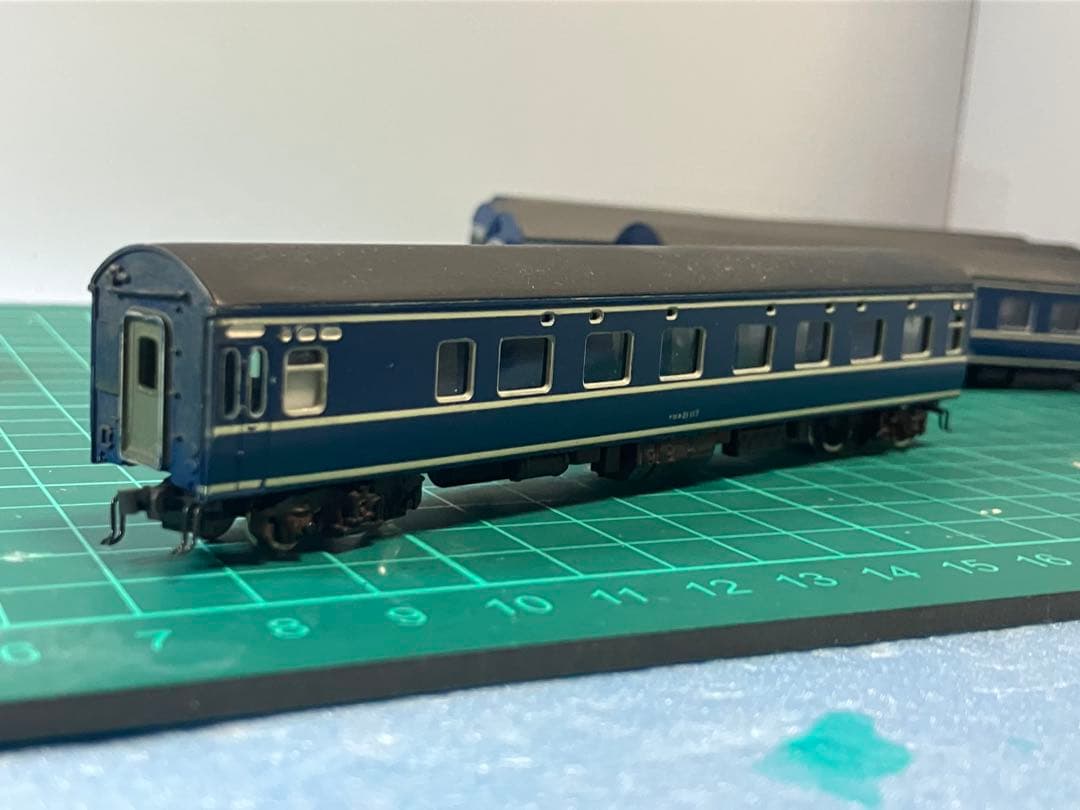 KATO Nゲージ　20系客車　電源車カニ22-2など10両 とバックサイン