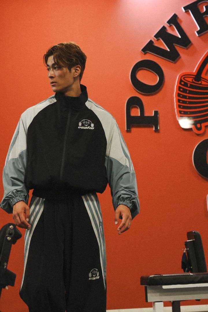 POWER HOUSE GYM×VEATM WOVEN BLOUSON Lサイズ