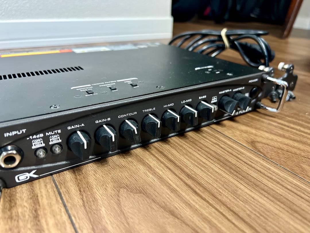 GK MB Fusion ベース用ヘッドアンプ＋ラックマウンタセット