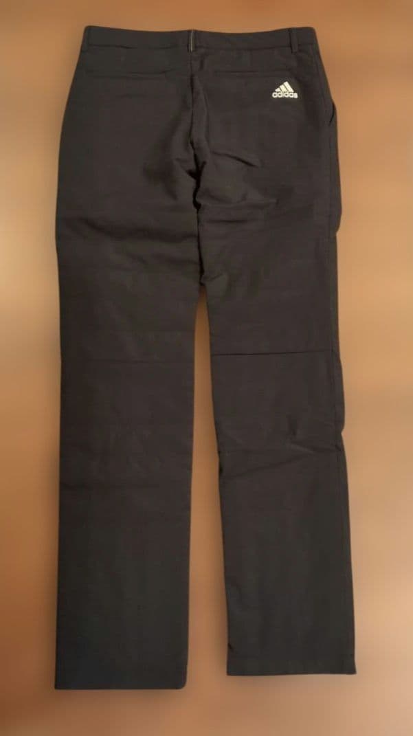 アディダスゴルフメンズ 中綿入り ブラック ゴルフパンツ 79暖パン
