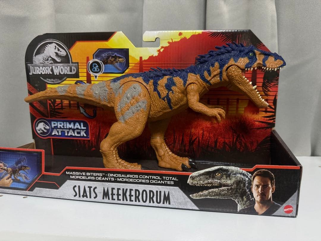 マテル　ジュラシックワールド　シアッツ　ミーケロルム