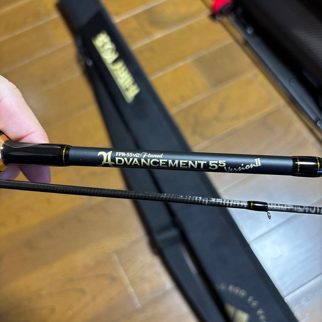 超美品ADVANCEMENT 5'5\" Version II アジングロッド