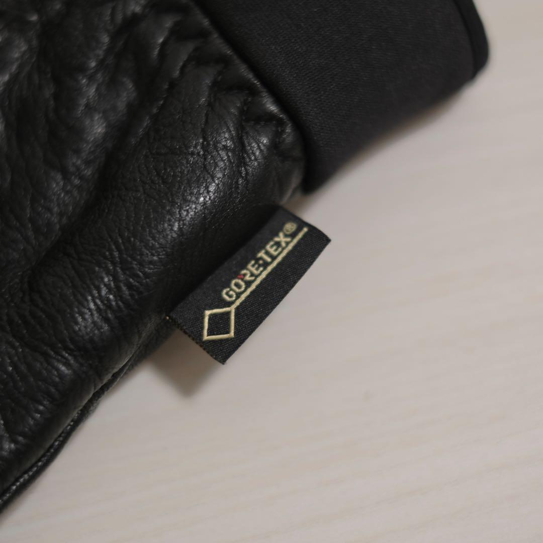 Hestra へストラ オムニ ゴアテックス フルレザー ブラック size9