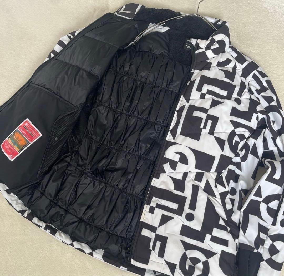 ●良品　ミズノ　ゴルフ　テックライニング　ブルゾン　ジャケット　ブレスサーモ