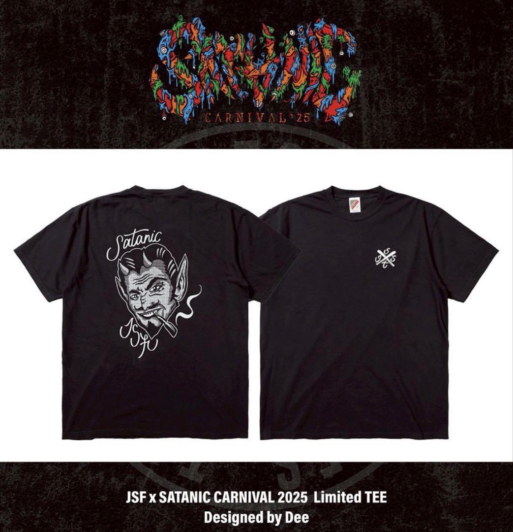 JSF × SATANIC CARNIVAL コラボTシャツ