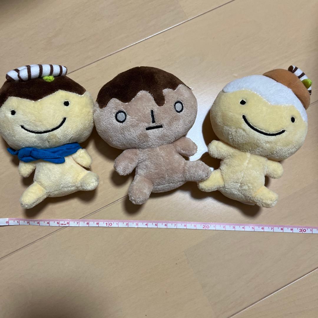 こげぱん　くったりぬいぐるみ　3種類　激レア