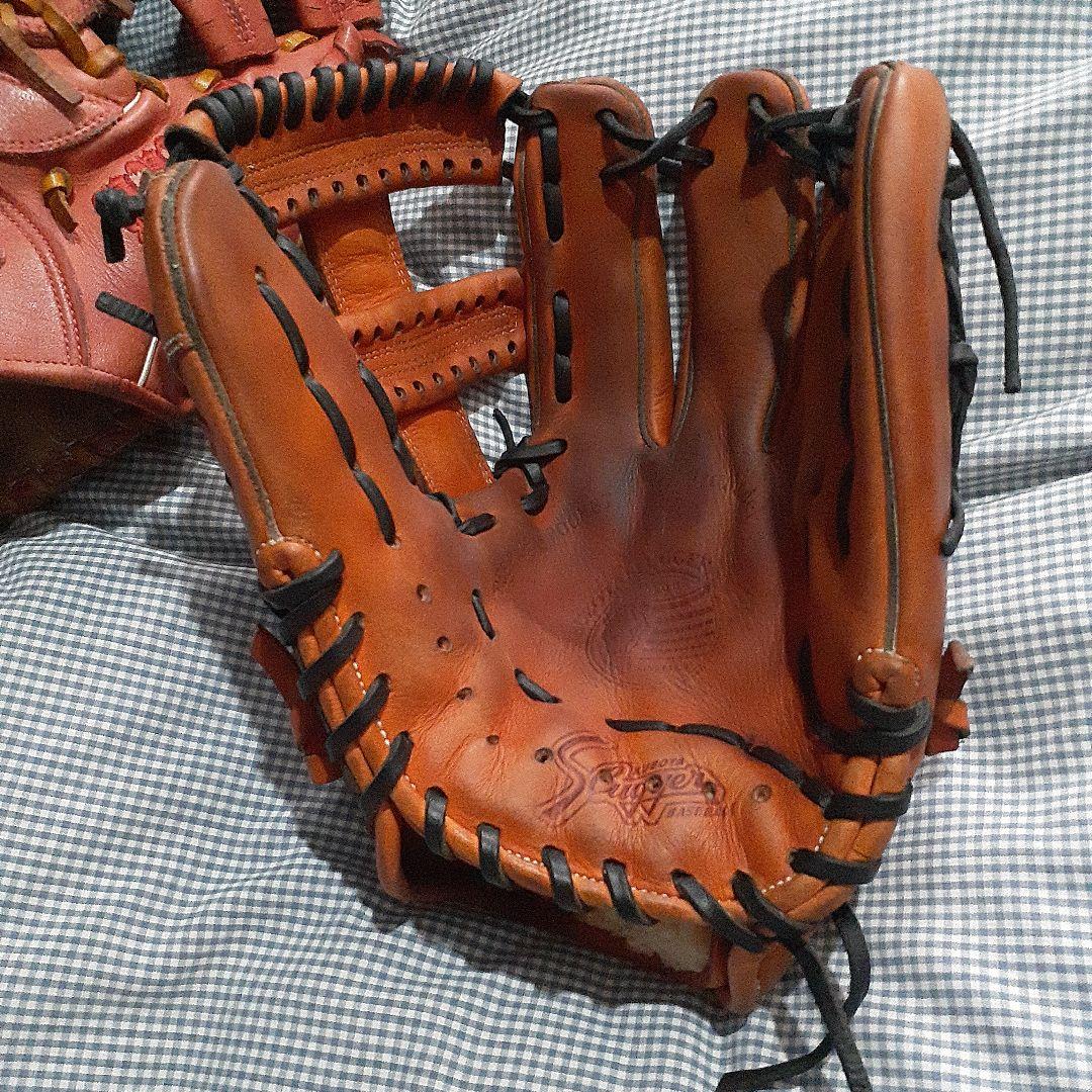 軟式野球グローブ 2点セット