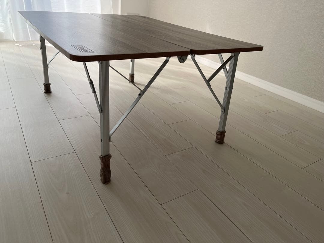 室内数回利用 コールマン フォールディングリビングテーブル 90