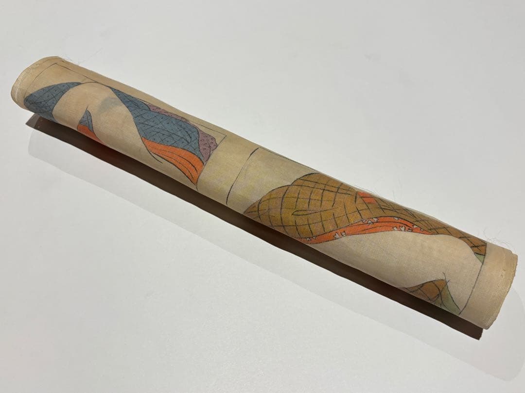 「明治・大正期頃 春画絹本」11図1枚|艶本 あぶな絵 わじるし 浮世絵 和本