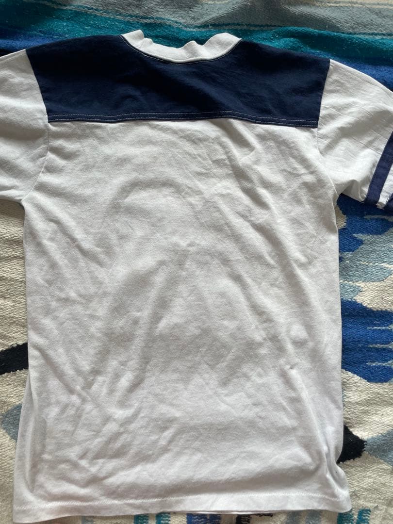 80s Disneyland フットボールTシャツ