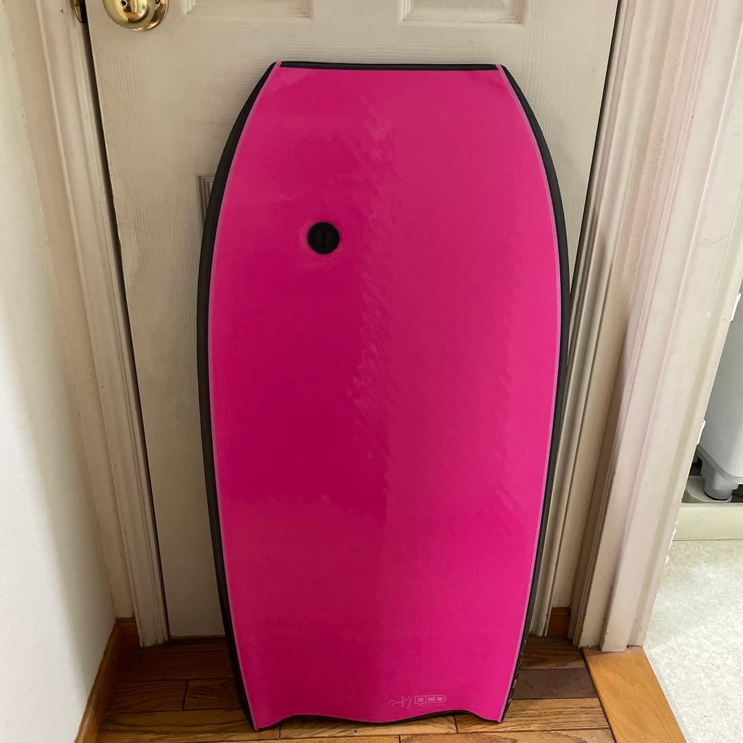 ラッキー⭐︎ QCD ボディボード 2024年SOLモデル　黒 ピンク
