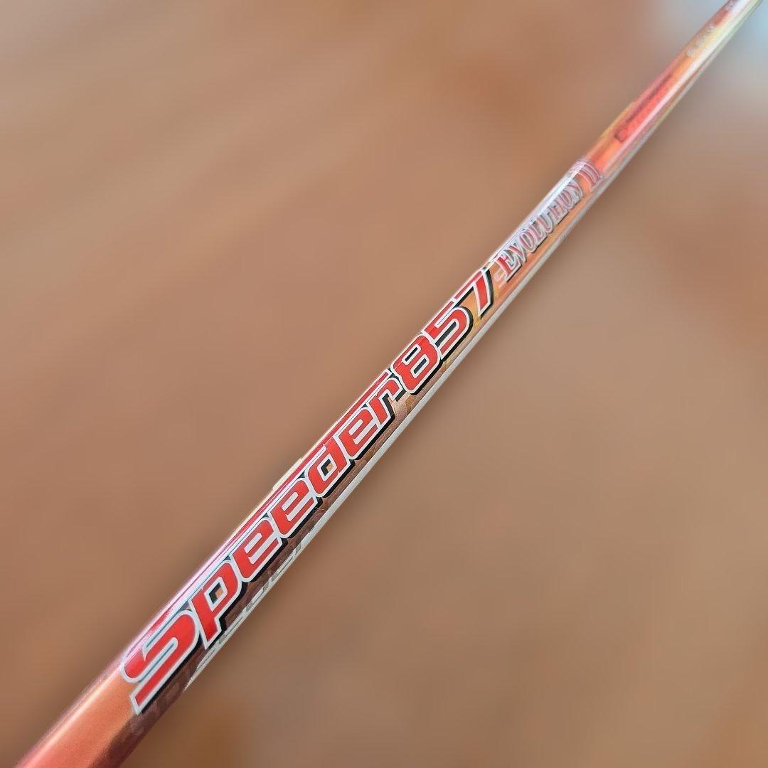スピーダー857 エボリューション2 フレックスX　スリーブテーラーメイド5W用