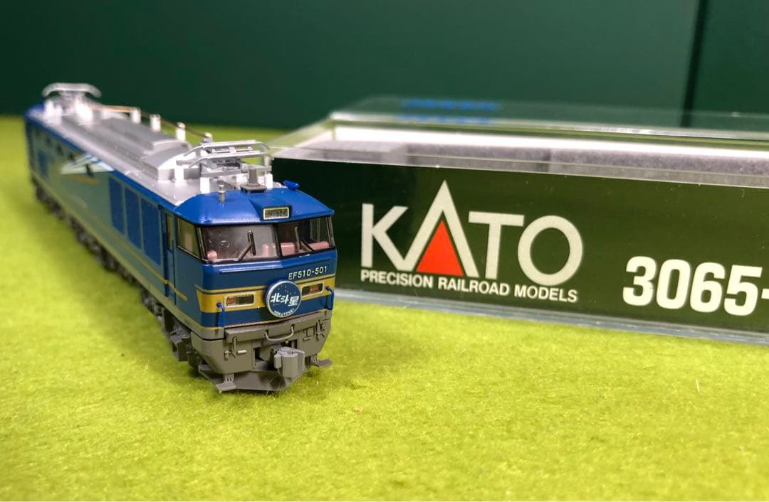 【中古・美品】KATO 3065-1 EF510-500 北斗星色