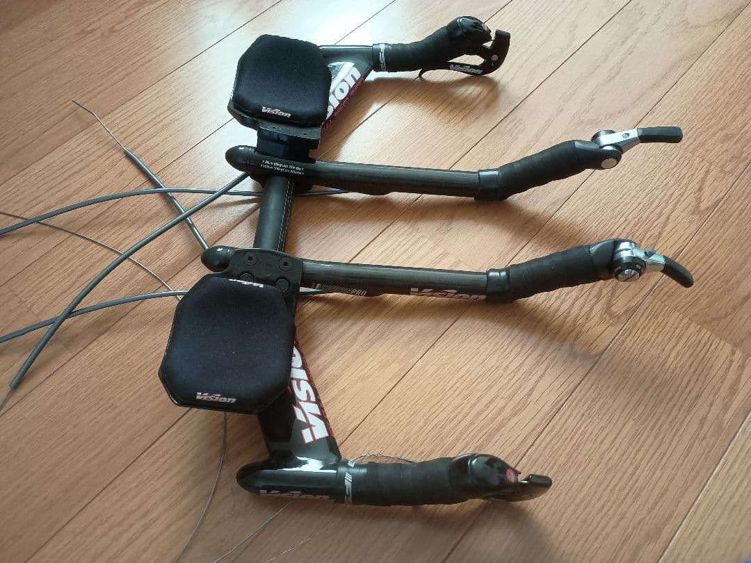 Vision エアロハンドル TTバー　shimano SL-BS79 ステム