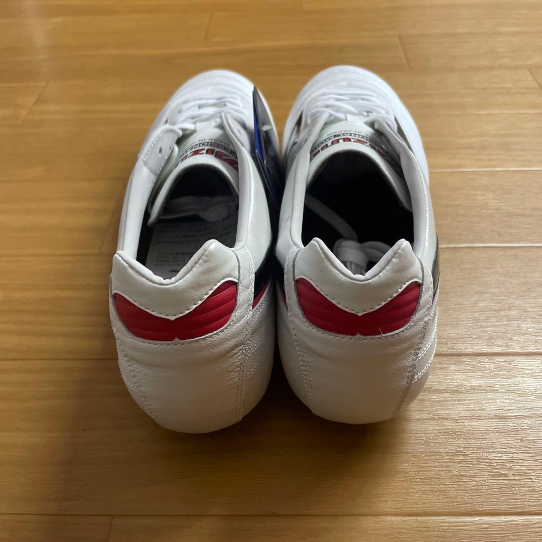 りこミズノ モレリア 2 JAPAN ショートタン ホワイト×ブラック