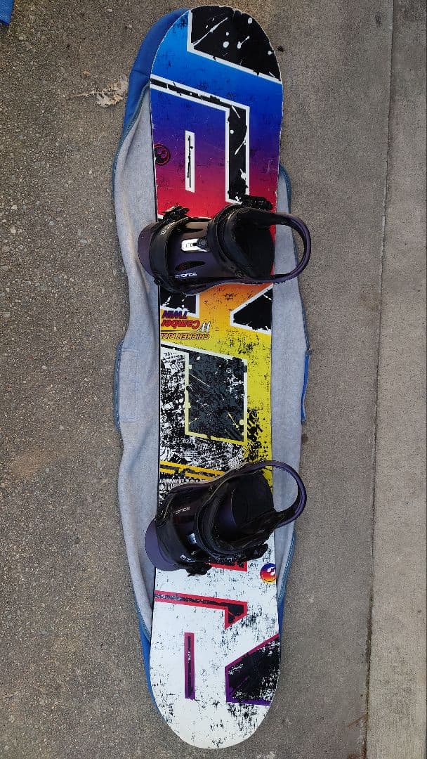 スノーボード&ビンディング　RICE28 FLUX