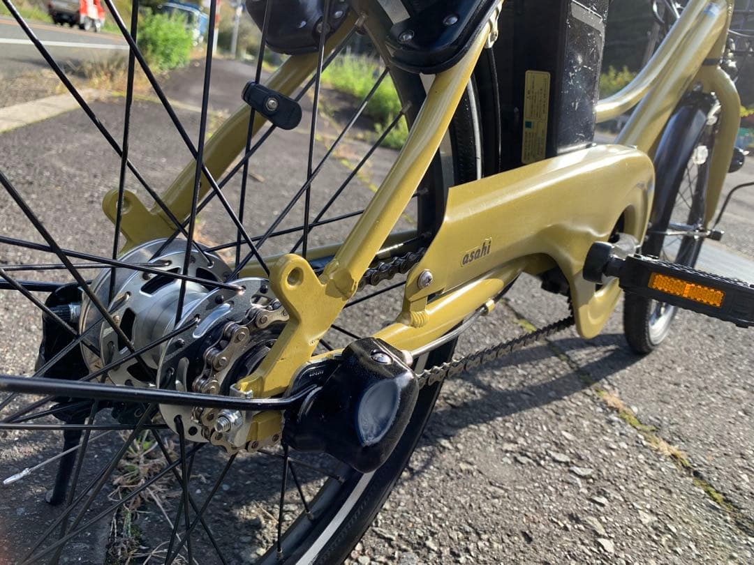 【動作確認済】送料無料 ENERSYS電動アシスト自転車10Ah内3速20インチ