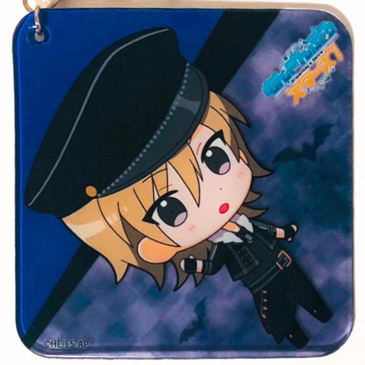 新品★あんスタ【朔間零＆羽風薫】カラオケの鉄人★ふにふにコースター型ストラップ