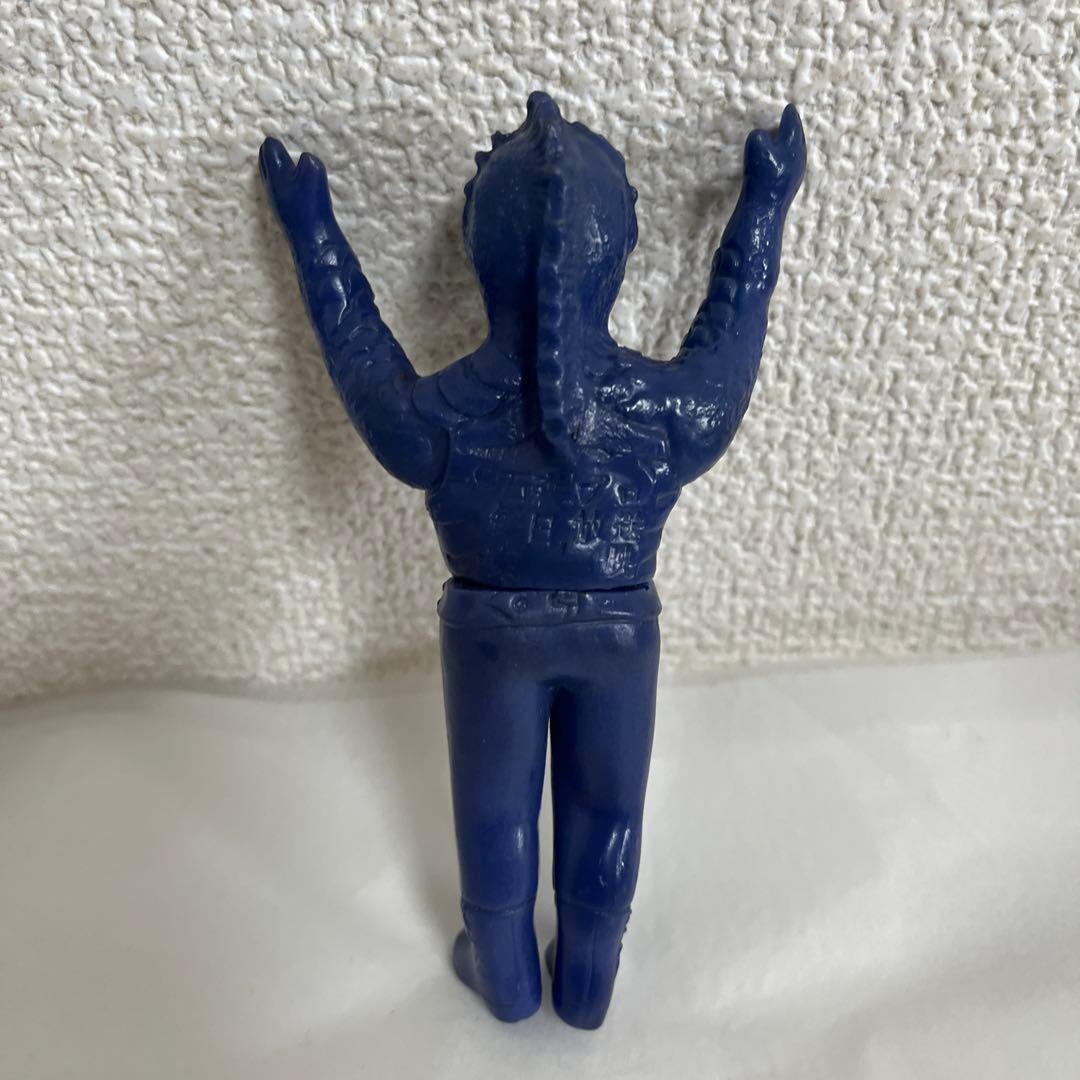 ⚠️当時物・貴重　仮面ライダー　アマゾニア　ミニソフビ　バンダイ製　昭和レトロ