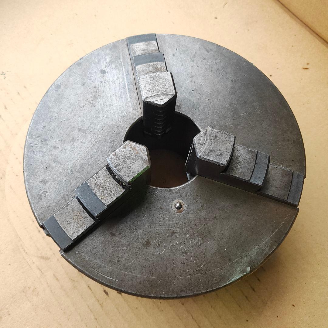 キタガワ　旋盤　チャック　3っ爪